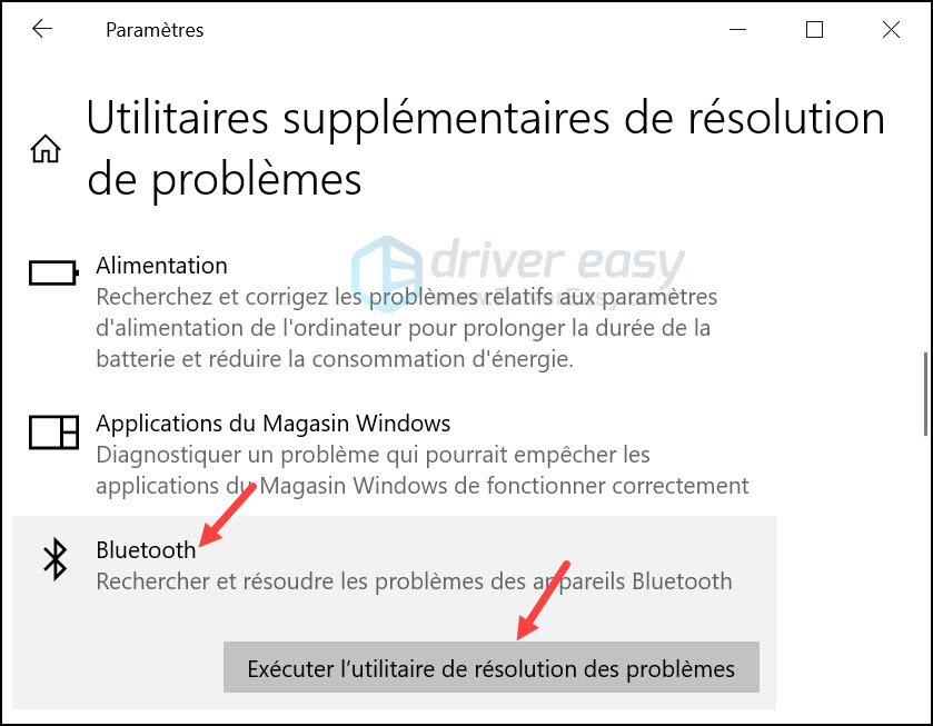 RÉSOLU Bluetooth connecté mais pas de son Driver Easy France