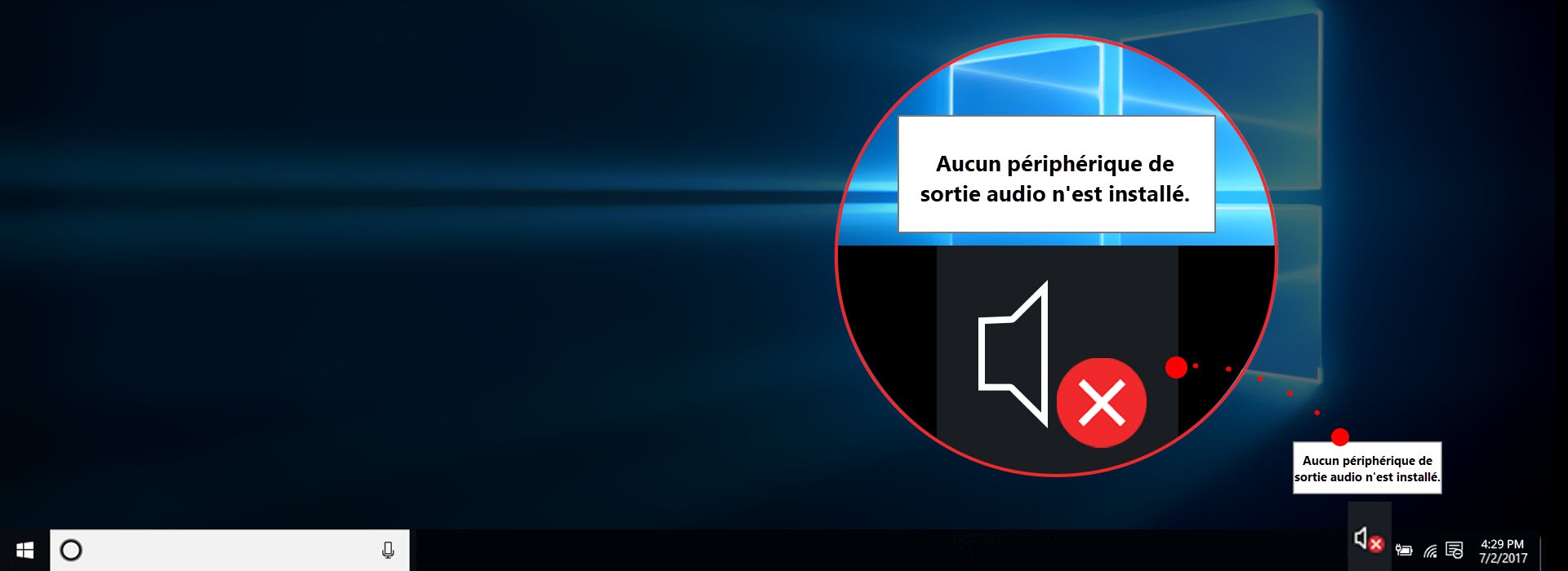 3 Solutions] Aucun périphérique de sortie audio n'est installé - Driver  Easy France