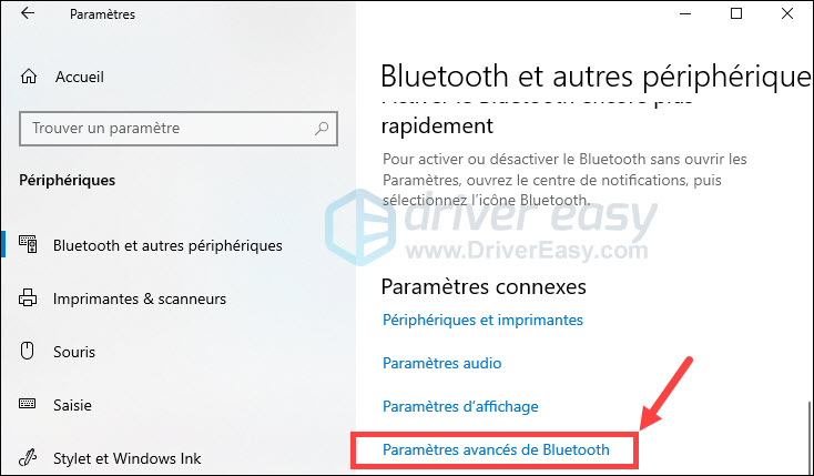Bluetooth ne fonctionne pas sur Windows 10 [RÉSOLU] - Driver Easy France