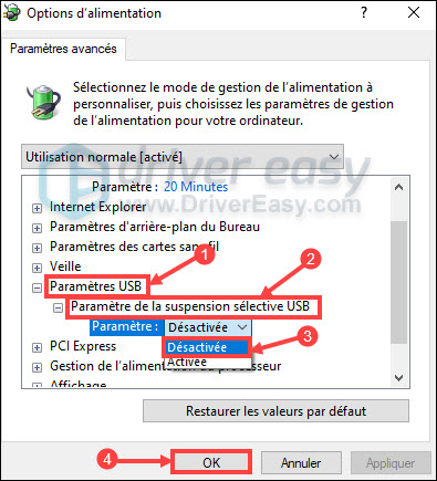 Le périphérique USB non reconnu sur Windows 10[RÉSOLU] - Driver Easy France